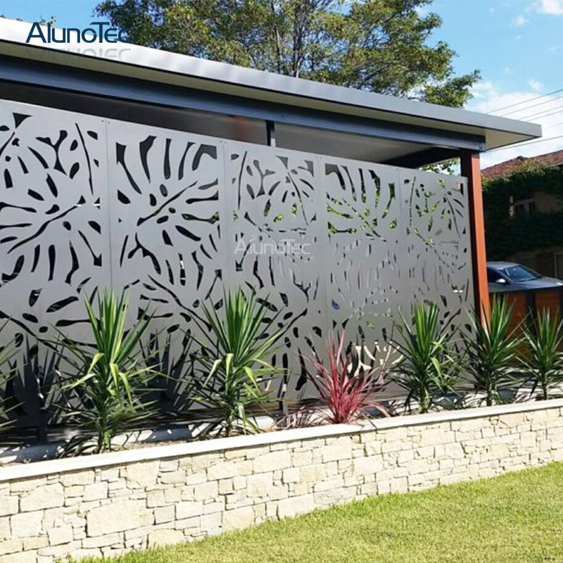 Decorative Aluminum Panel Outdoor Fence For Garden - Buy Outdoor Fence ...