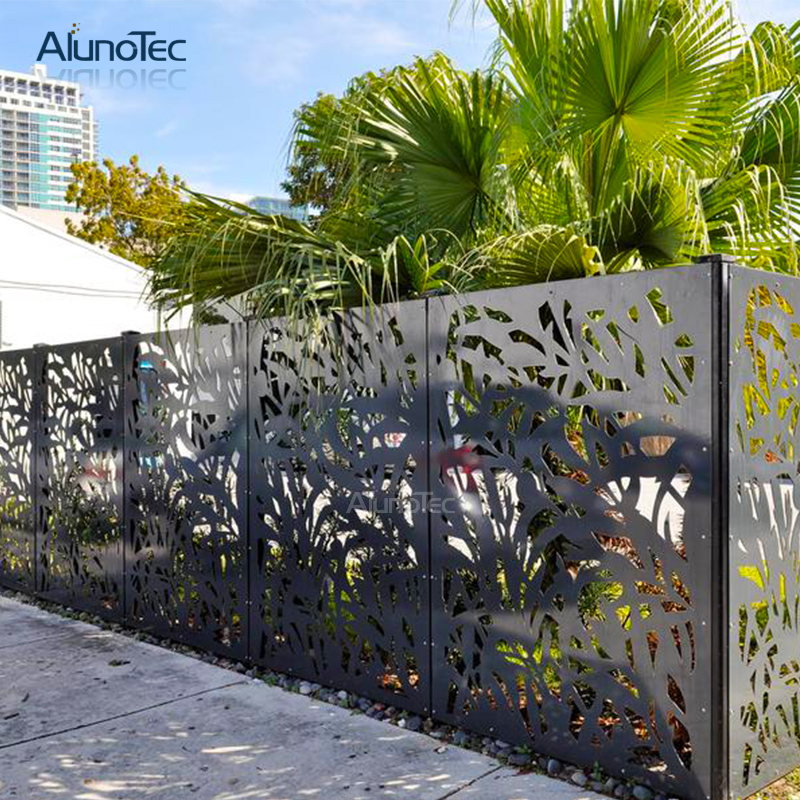 Laser Cut Aluminum Garden Fence For Outdoor Living Buy Garden Fence Aluminum Garden Fence 0437